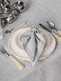L'essentiel linge de maison Juego de manteles Pera - Gris